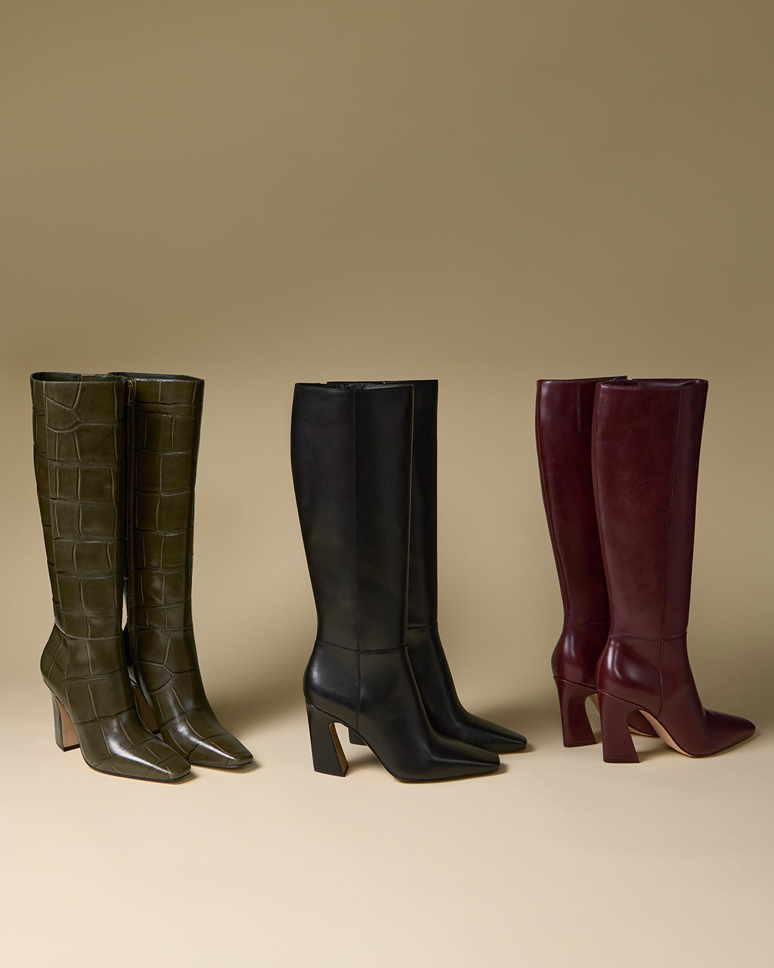 Bennidy Narrow Calf Knee High Boot